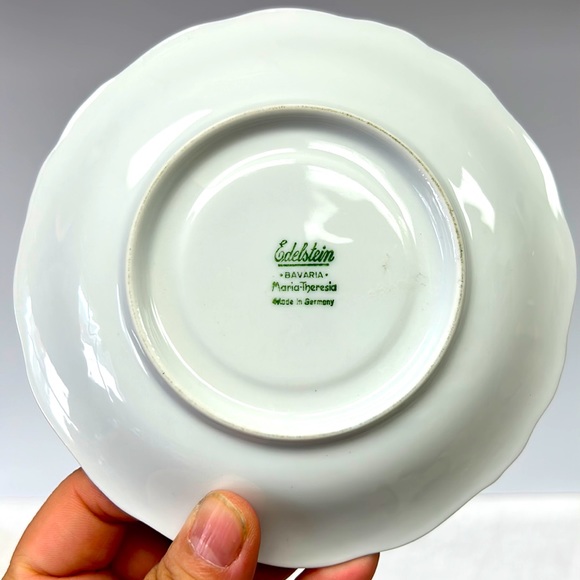 Vintage Ukrainian print tea cup and saucer by “ Edelstein” Germany - Picture 8 of 8